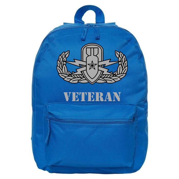 Army Senior Explosive Ordinance Disposal Badge Eod Veteran 16 in Basic Backpack