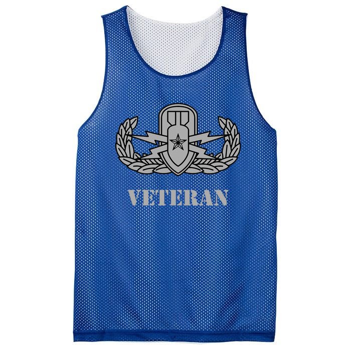 Army Senior Explosive Ordinance Disposal Badge Eod Veteran Mesh Reversible Basketball Jersey Tank