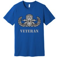 Army Senior Explosive Ordinance Disposal Badge Eod Veteran Premium T-Shirt