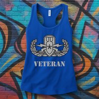 Army Senior Explosive Ordinance Disposal Badge Eod Veteran Womens Tank Top