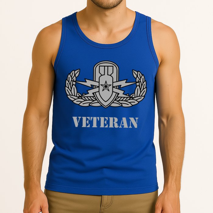 Army Senior Explosive Ordinance Disposal Badge Eod Veteran Tank Top