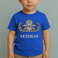 Army Senior Explosive Ordinance Disposal Badge Eod Veteran Toddler T-Shirt