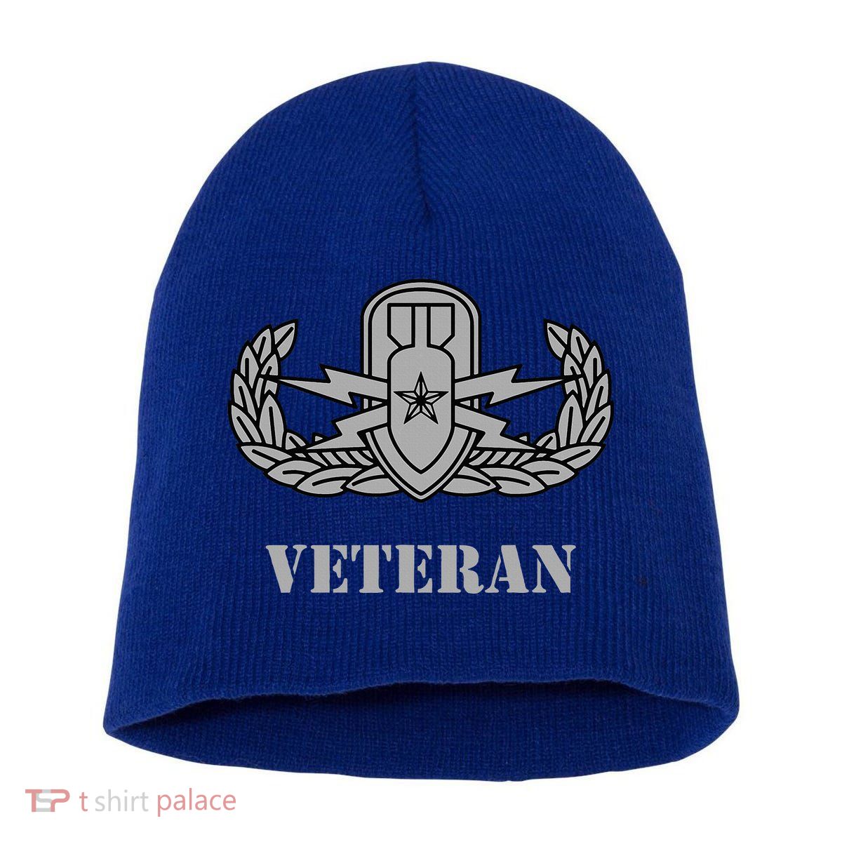 Army Senior Explosive Ordinance Disposal Badge Eod Veteran Short Acrylic Beanie