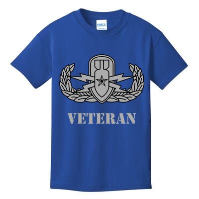 Army Senior Explosive Ordinance Disposal Badge Eod Veteran Kids T-Shirt