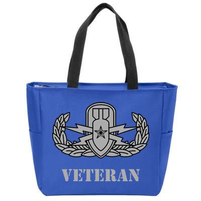 Army Senior Explosive Ordinance Disposal Badge Eod Veteran Zip Tote Bag