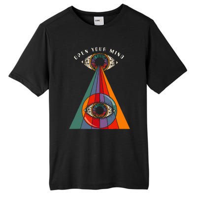 All Seeing Eye Open Your Mind Evil Eye Retro 60s 70s Tall Fusion ChromaSoft Performance T-Shirt