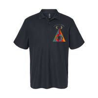 All Seeing Eye Open Your Mind Evil Eye Retro 60s 70s Softstyle Adult Sport Polo