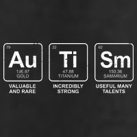 Autism Strong Element Awareness Garment-Dyed Heavyweight T-Shirt