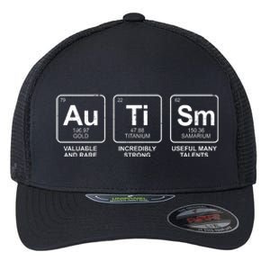 Autism Strong Element Awareness Flexfit Unipanel Trucker Cap