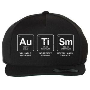 Autism Strong Element Awareness Wool Snapback Cap