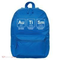 Autism Strong Element Awareness 16 in Basic Backpack