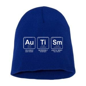 Autism Strong Element Awareness Short Acrylic Beanie