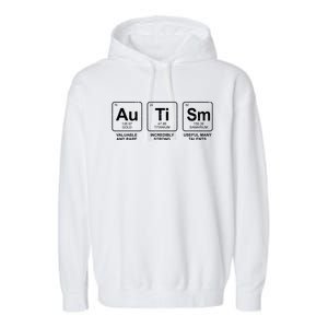 Autism Strong Element Awareness Garment-Dyed Fleece Hoodie