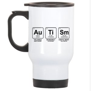 Autism Strong Element Awareness Stainless Steel Travel Mug