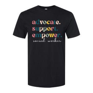 Advocate Support Empower Cute Social Worker Graduation Softstyle CVC T-Shirt