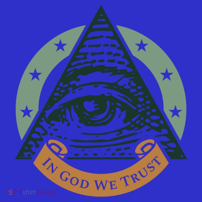 All Seeing Eye Providence In God We Trust Gift T-Shirt