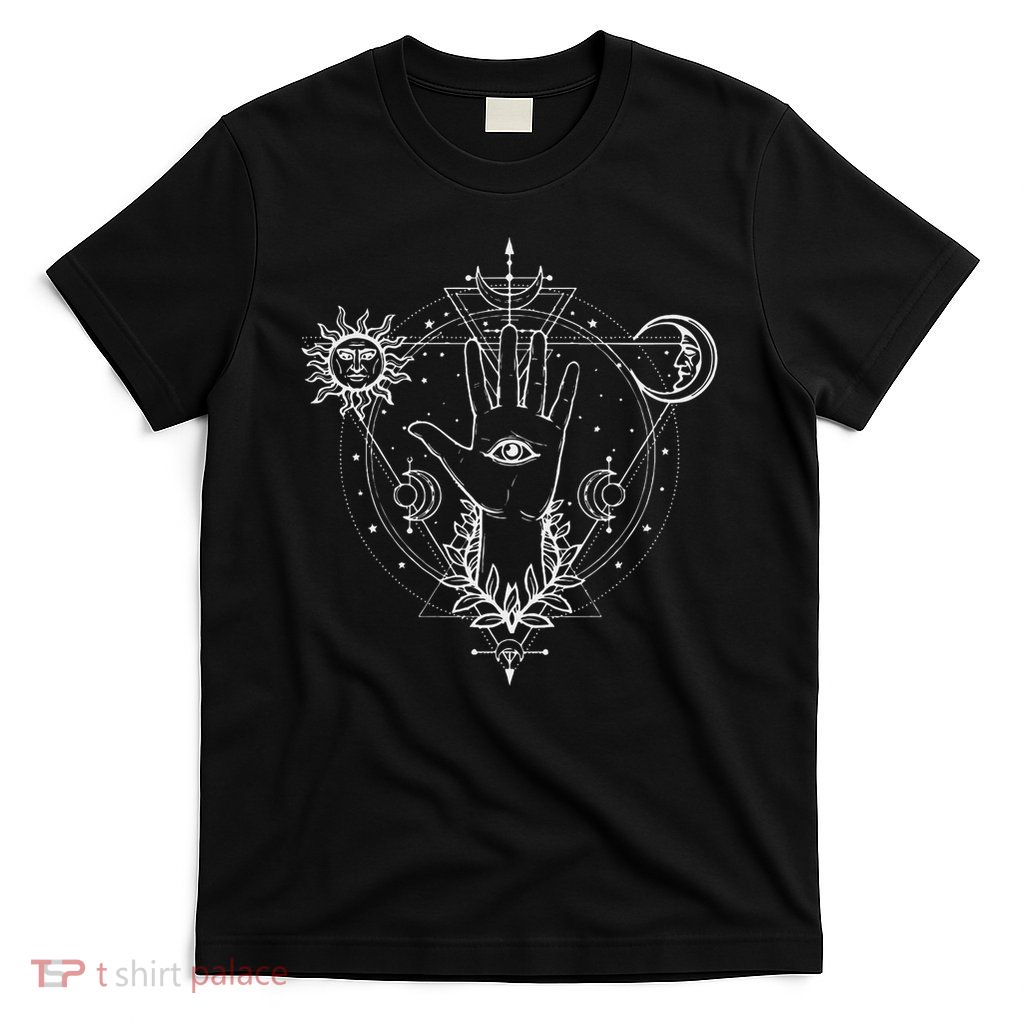 All Seeing Eye Mystic Blackcraft Clothing Gift T-Shirt