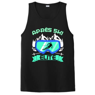 Apres Ski Elite Skiing Snowboarding Skiing Gift PosiCharge Competitor Tank