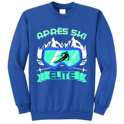 Apres Ski Elite Skiing Snowboarding Skiing Gift Sweatshirt