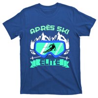 Apres Ski Elite Skiing Snowboarding Skiing Gift T-Shirt