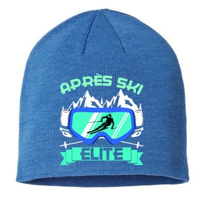 Apres Ski Elite Skiing Snowboarding Skiing Gift Sustainable Beanie