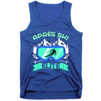 Apres Ski Elite Skiing Snowboarding Skiing Gift Tank Top