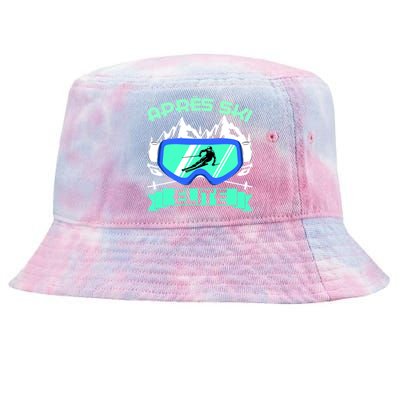 Apres Ski Elite Skiing Snowboarding Skiing Gift Tie-Dyed Bucket Hat