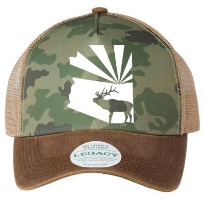 Arizona State Elk Hunting Legacy Tie Dye Trucker Hat