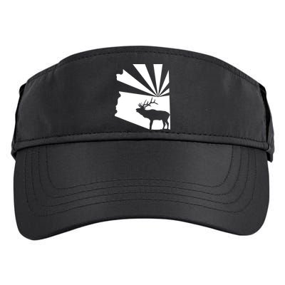 Arizona State Elk Hunting Adult Drive Performance Visor