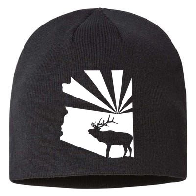 Arizona State Elk Hunting Sustainable Beanie