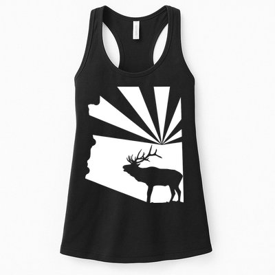 Arizona State Elk Hunting Womens Tank Top