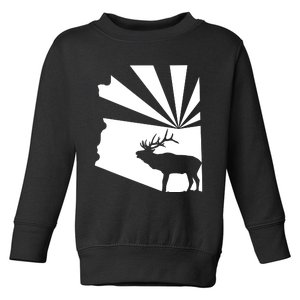 Arizona State Elk Hunting Toddler Sweatshirt