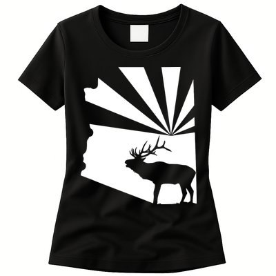 Arizona State Elk Hunting Womens T-Shirt