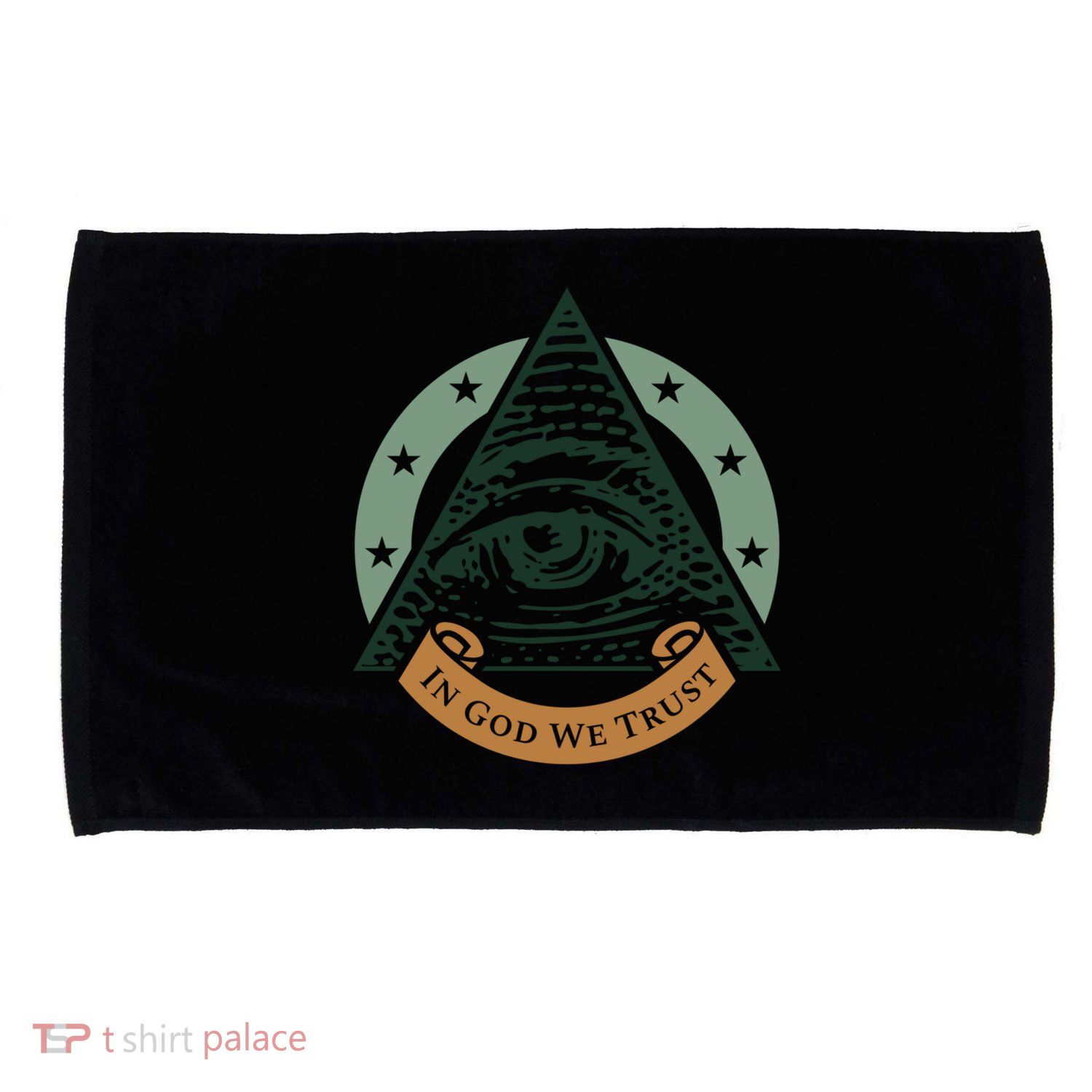 All Seeing Eye Providence In God We Trust Gift Microfiber Hand Towel