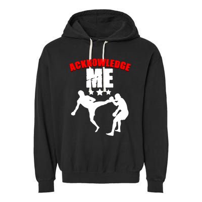 Acknowledgt Slogan For Equality Hu Rights Advocate Meaningful Gift Garment-Dyed Fleece Hoodie