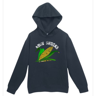 Aww Shucks Funny Farmer Corn Lover Market Festival Gift Urban Pullover Hoodie