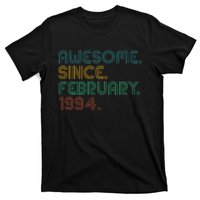 Awesome Since February 1994 30th Birthday T-Shirt