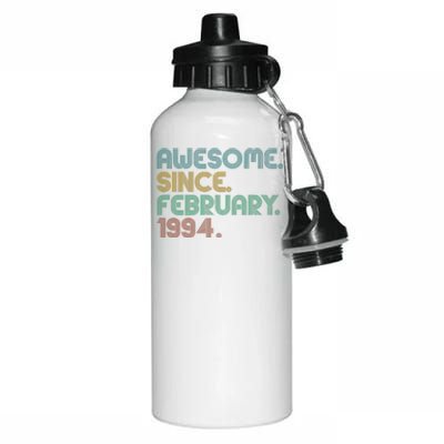 Awesome Since February 1994 30th Birthday Aluminum Water Bottle 