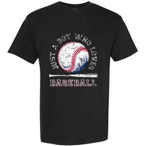 American Sport Fan Baseball Lover Batter Baseball Garment-Dyed Heavyweight T-Shirt