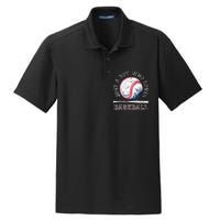 American Sport Fan Baseball Lover Batter Baseball Dry Zone Grid Polo