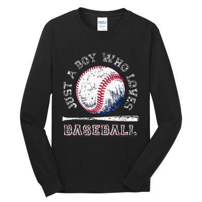 American Sport Fan Baseball Lover Batter Baseball Tall Long Sleeve T-Shirt