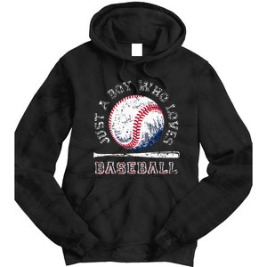 American Sport Fan Baseball Lover Batter Baseball Tie Dye Hoodie