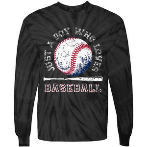 American Sport Fan Baseball Lover Batter Baseball Tie-Dye Long Sleeve Shirt