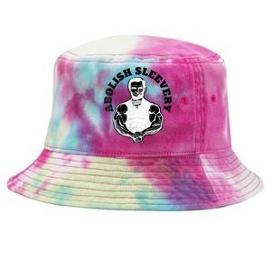 Abolish Sleevery Funny Abraham Lincoln Free The Sleeves Tank Top Tie-Dyed Bucket Hat