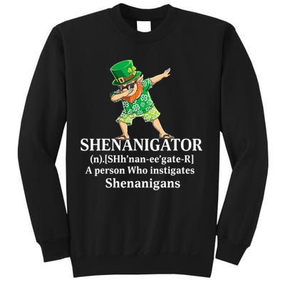 đAbbing Shenanigator Four Leaf Clover Saint Patrick Day Sweatshirt