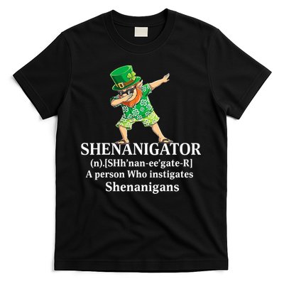 đAbbing Shenanigator Four Leaf Clover Saint Patrick Day T-Shirt