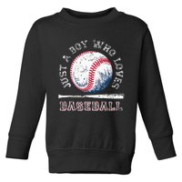 American Sport Fan Baseball Lover Batter Baseball Toddler Sweatshirt