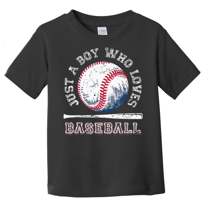 American Sport Fan Baseball Lover Batter Baseball Toddler T-Shirt