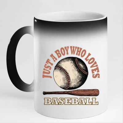 American Sport Fan Baseball Lover Batter Baseball 11oz Black Color Changing Mug