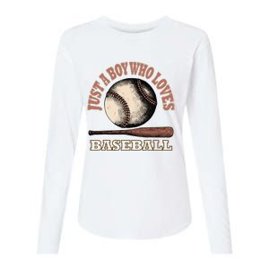 American Sport Fan Baseball Lover Batter Baseball Womens Cotton Relaxed Long Sleeve T-Shirt